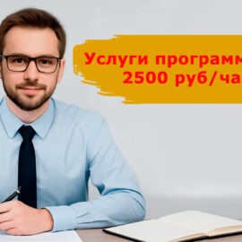 Услуги программиста 1С за 2500 рублей в час — Выгодное предложение!